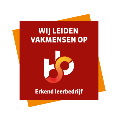 Wij leiden vakmensen op. Dit is een erkend leerbedrijf.