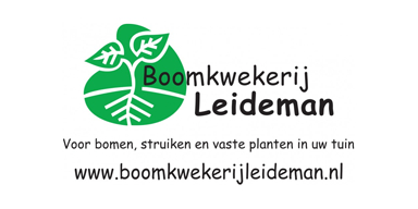 Logo van sponsor Boomkwekerij Leideman