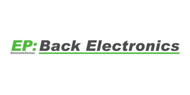 Logo van sponsor EP Back Electronics