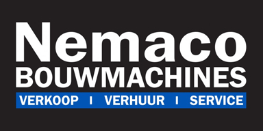 Logo van sponsor Nemaco Bouwmachines