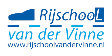 Logo van sponsor Rijschool van der Vinne